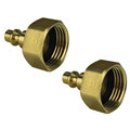 Quick Products Quick Products QP-QCBPGF-2PK Quick Connect Air Compressor Irrigation Blow Out Fitting-Female, 2-Pack QP-QCBPGF-2PK